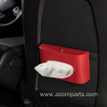 Top quality leather tissue case non-slip tissue holder